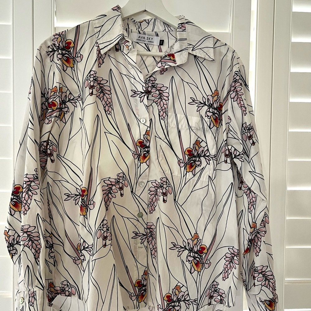Ava Sky Ginger top